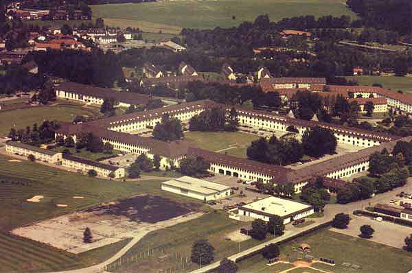 USAREUR Aerial Photos Camp King 1950s